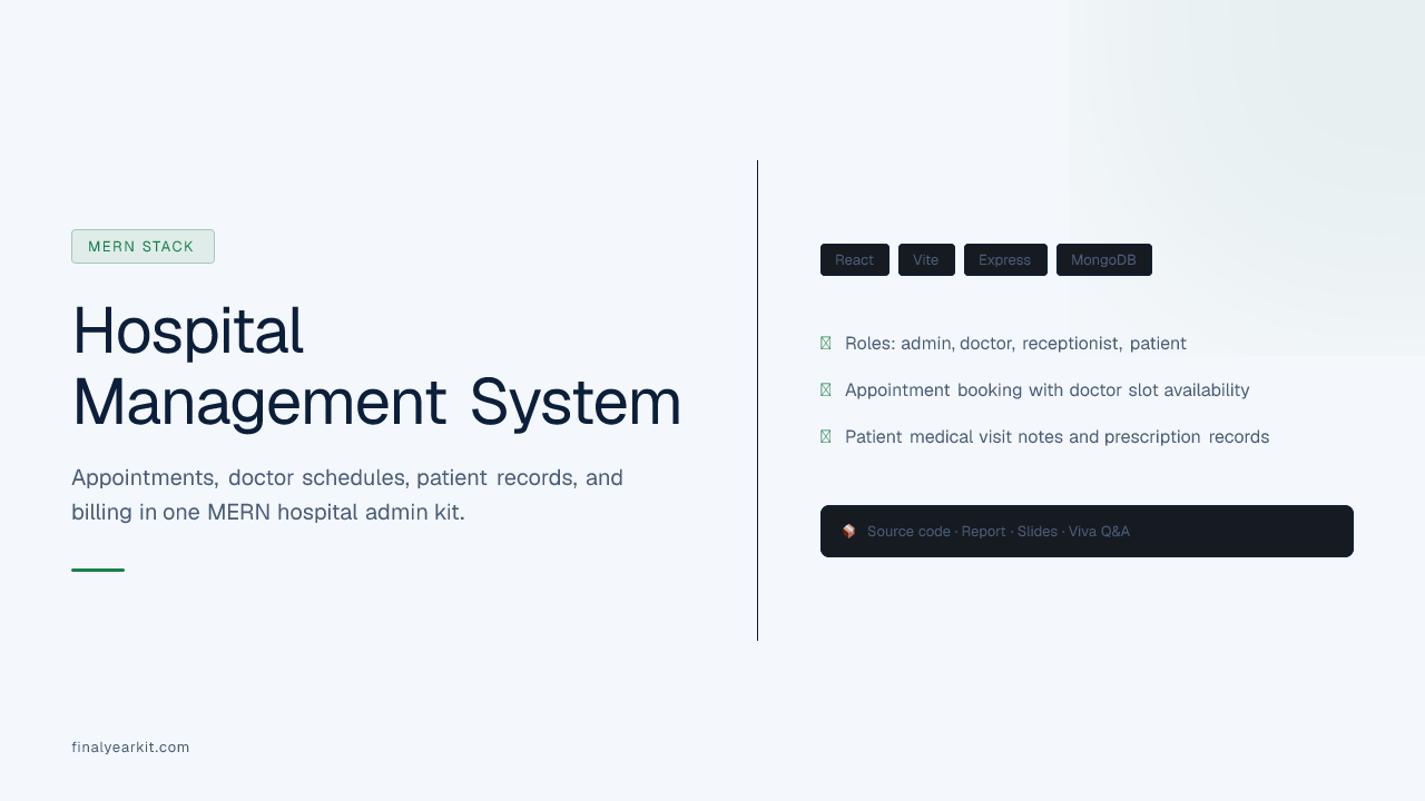 Hospital Management System